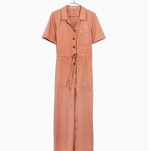 Madewell Wide Leg Utility Jumpsuit Size 8